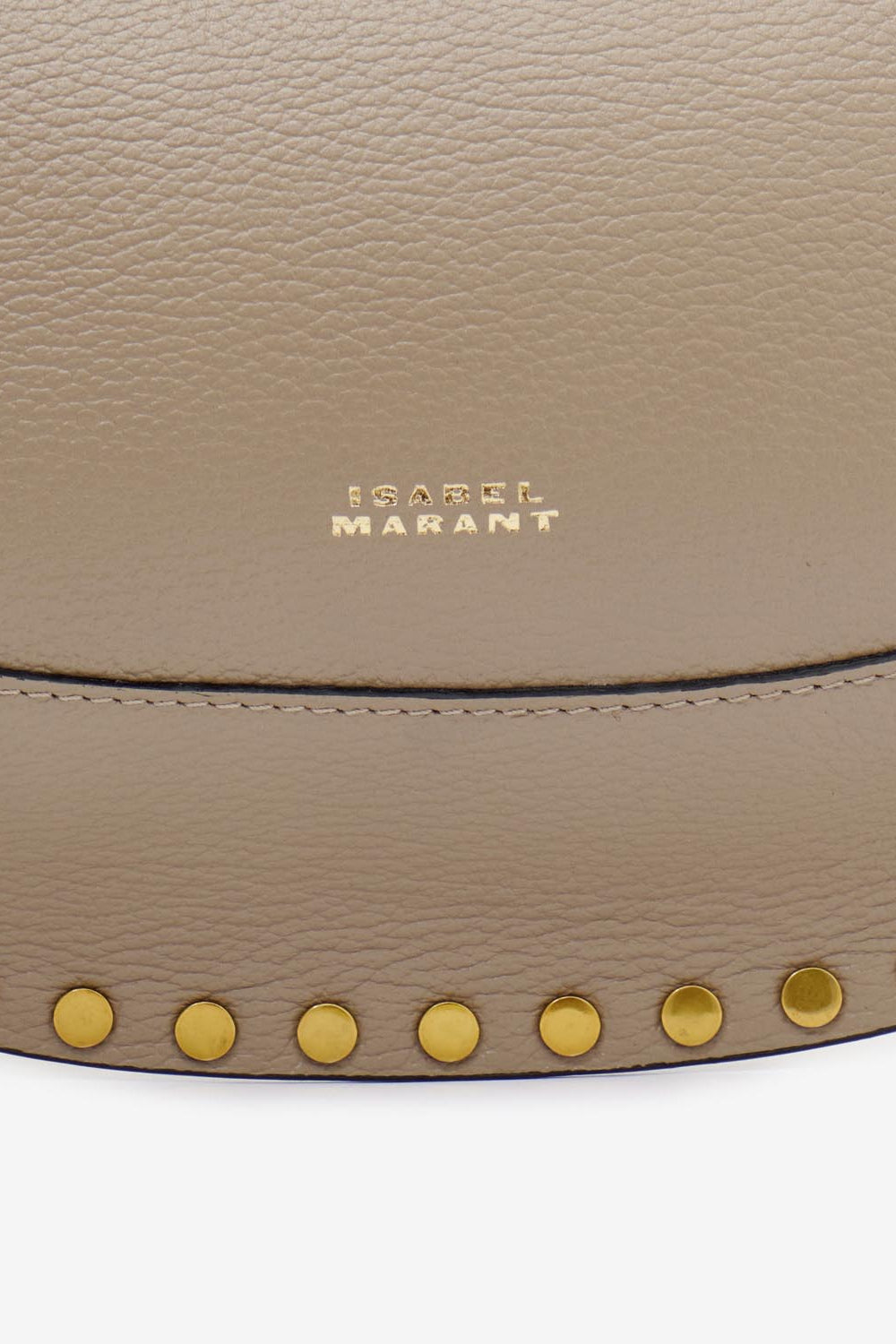 Bolso de hombro de piel oskan moon - Taupe - Woman - 4