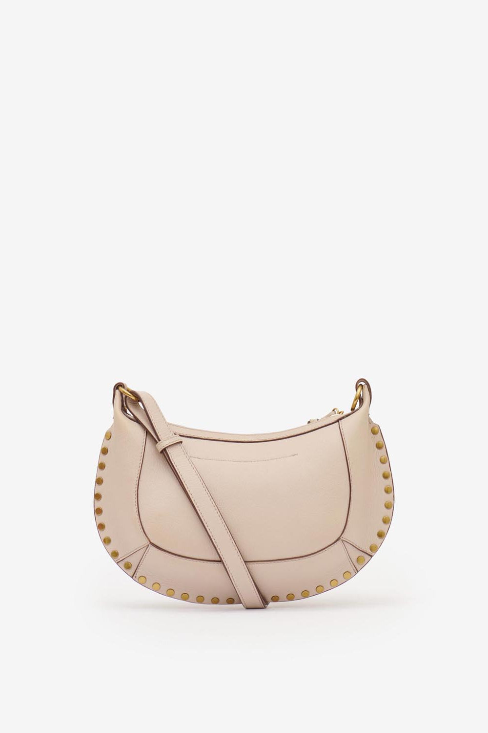 Sac porté épaule en cuir grainé oskan moon - Beige clair - Woman - 3