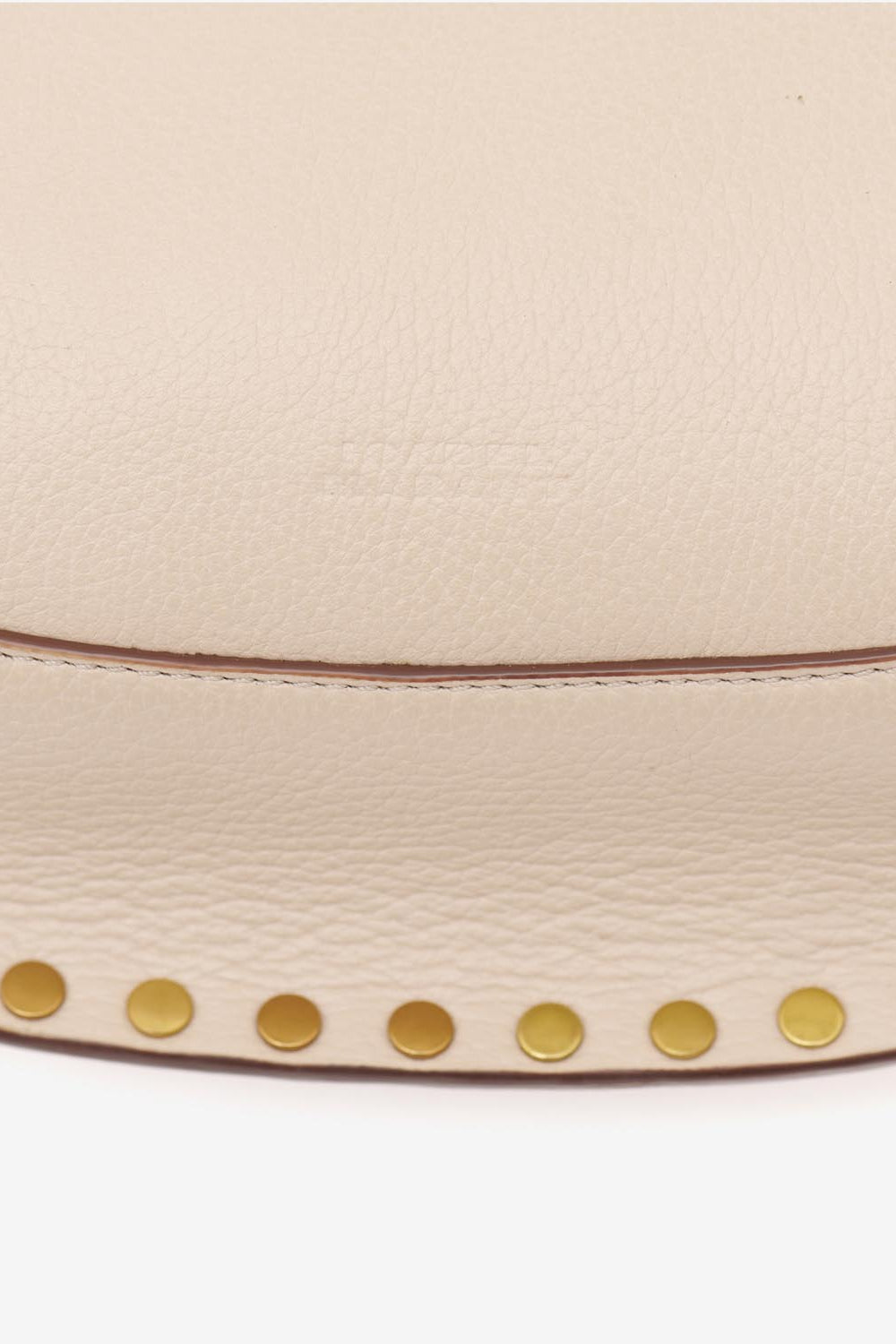 Sac porté épaule en cuir grainé oskan moon - Beige clair - Woman - 4