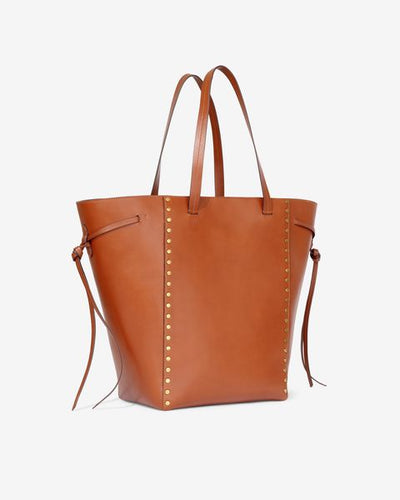 Tote bag oskan aus leder - Cognac - Woman - 4