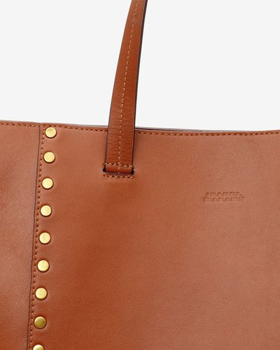 Tote bag oskan aus leder - Cognac - Woman - 2