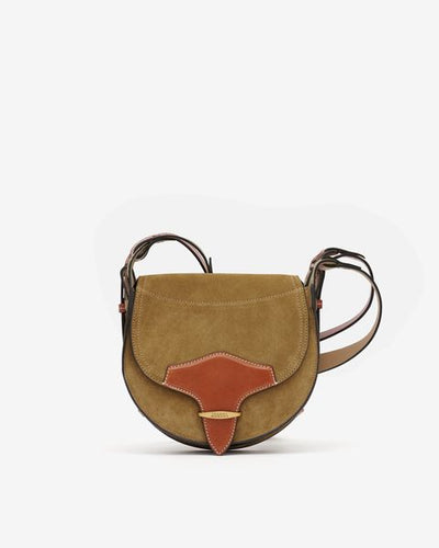 Botsy day borsa hobo a spalla in camoscio - Cachi - Woman - 1