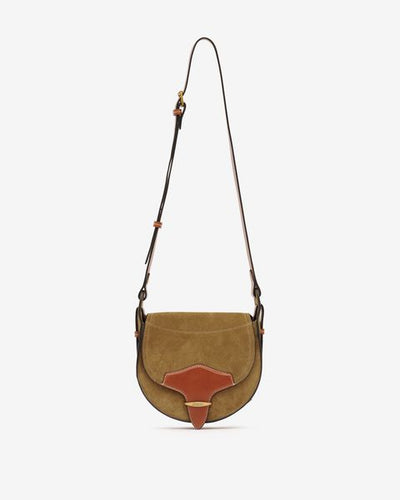 Botsy day borsa hobo a spalla in camoscio - Cachi - Woman - 10