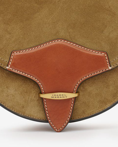 Botsy day borsa hobo a spalla in camoscio - Cachi - Woman - 5