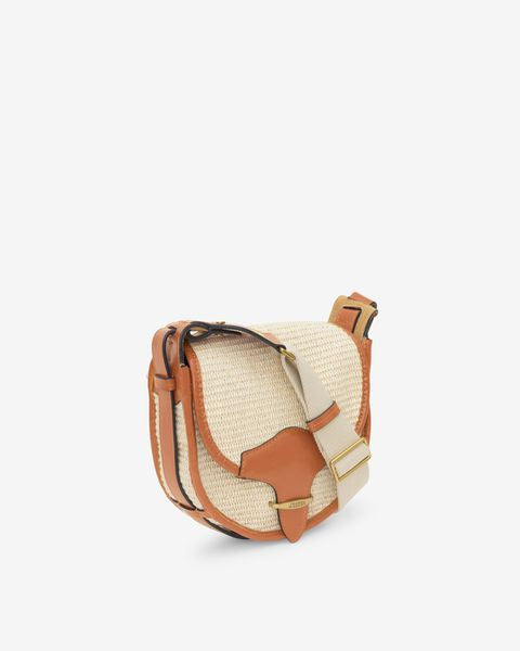 Botsy tasche Woman Natural and cognac 1