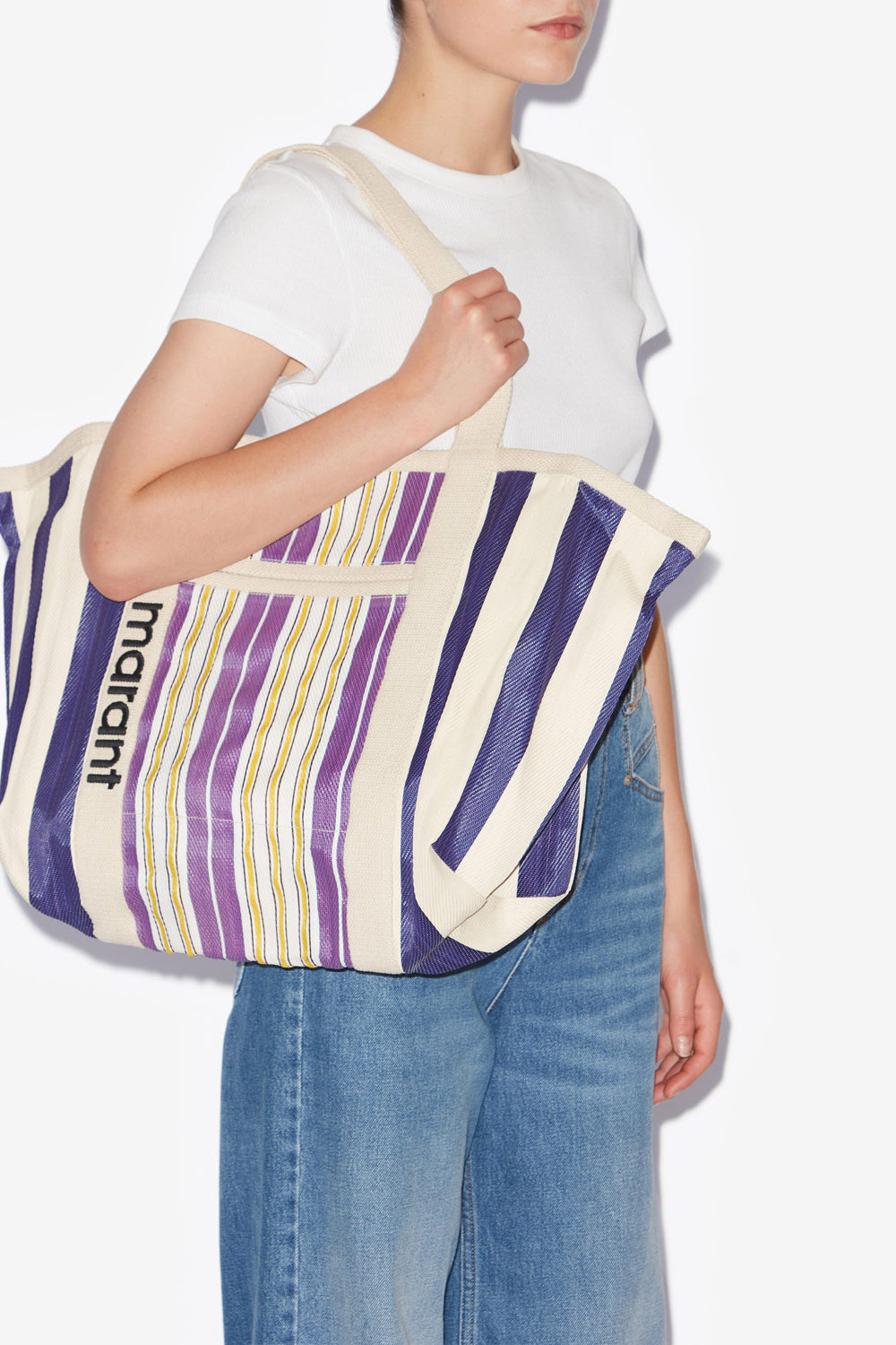 Bolso tote para llevar al hombro de nailon darwin - Multicolor - Woman - 2