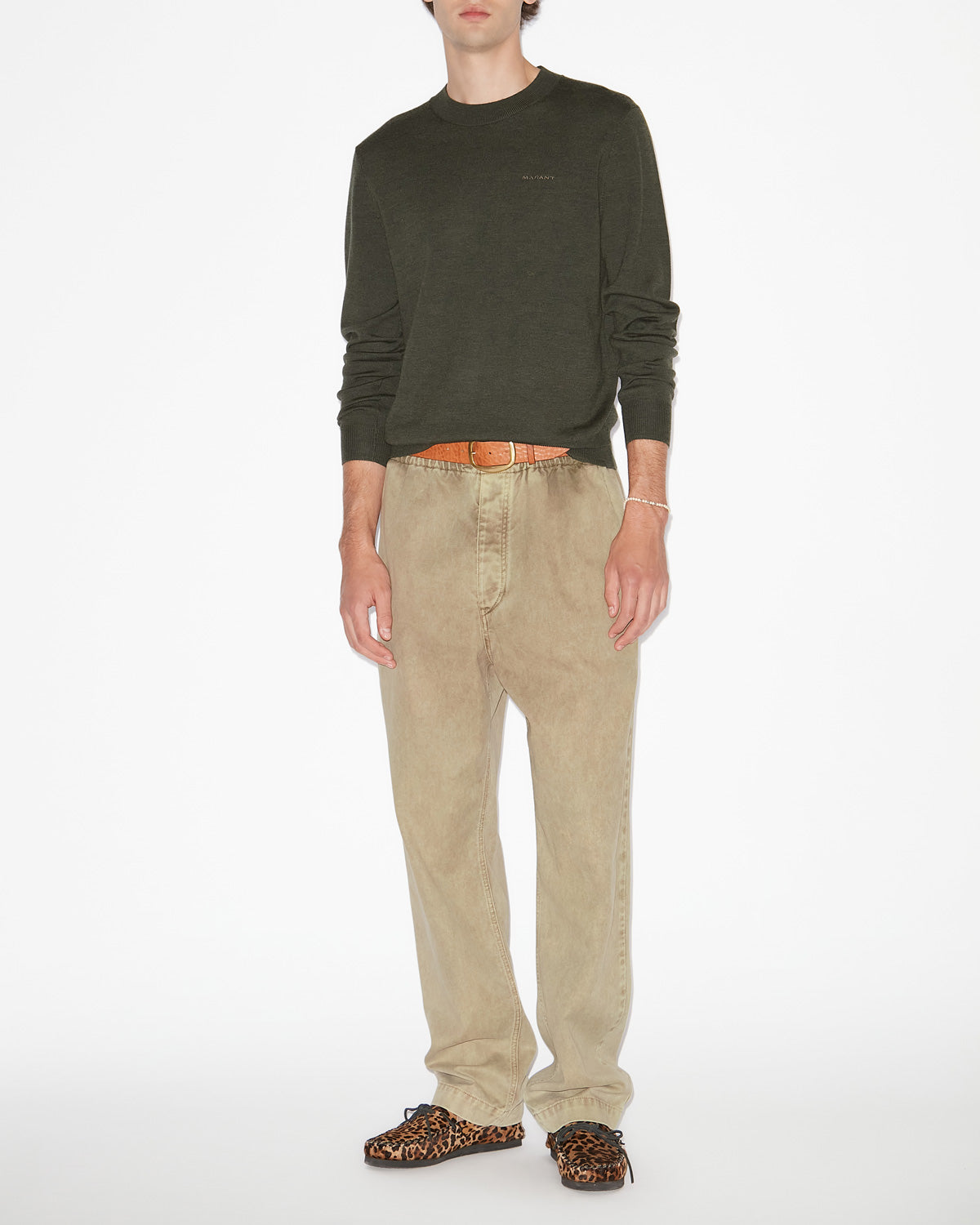 Basile sweater Man Bronze 4