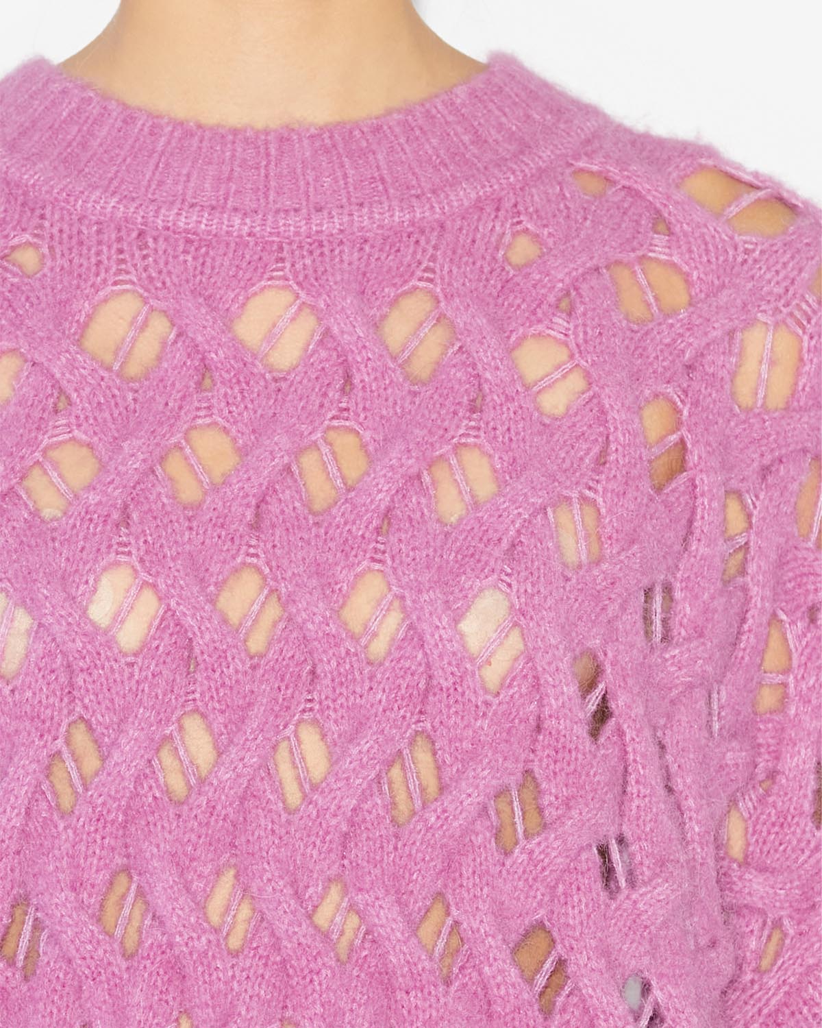 Aurelia sweater Woman Púrpura 8