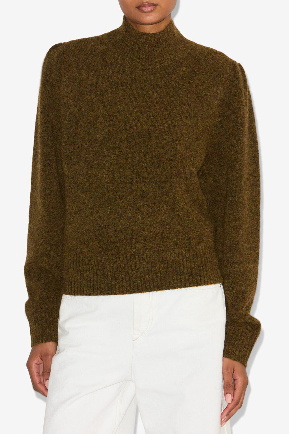 Pullover purdie aus alpaca-mischgewebe - Bronze - Woman - 4