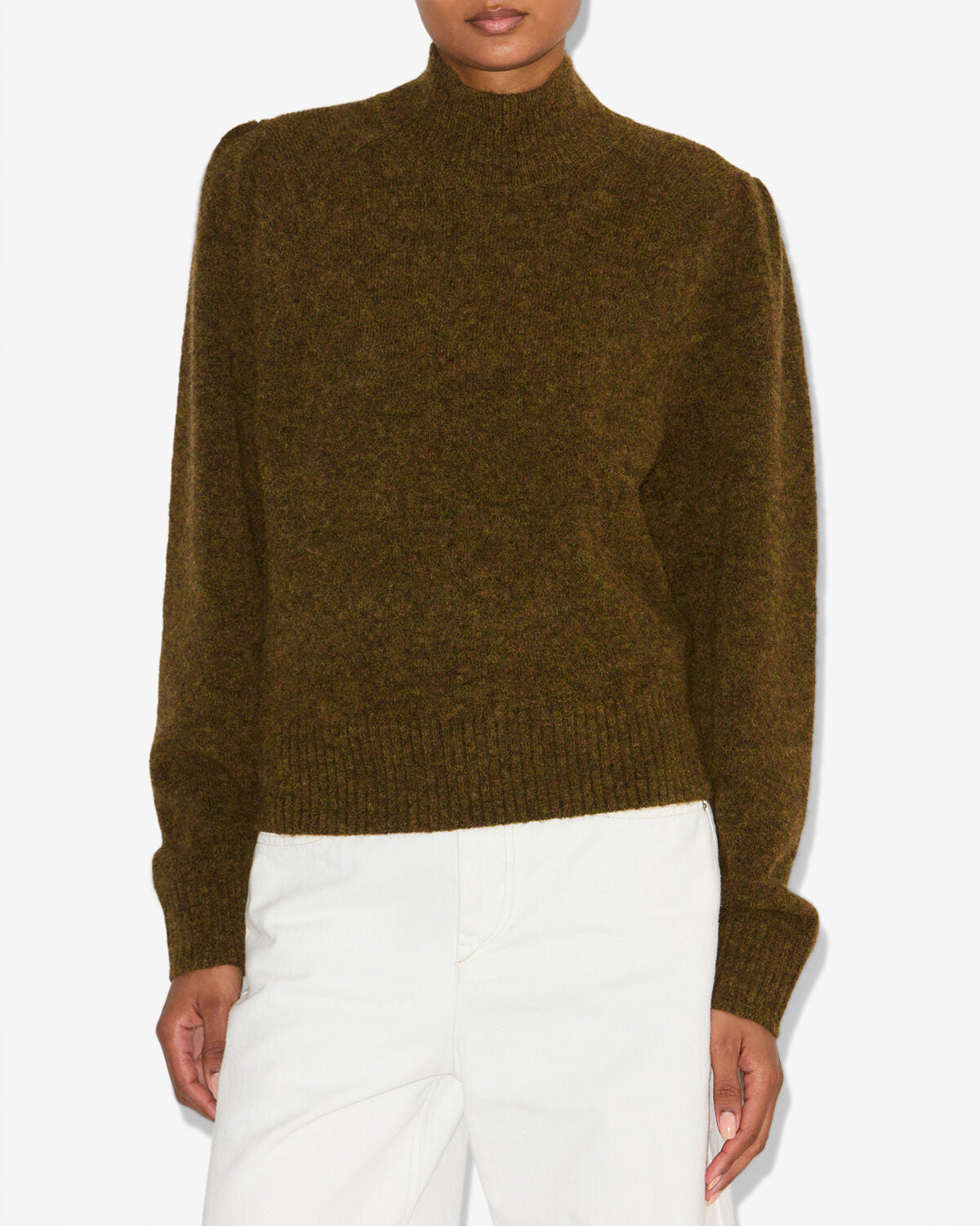 Pullover purdie aus alpaca-mischgewebe - Bronze - Woman - 3