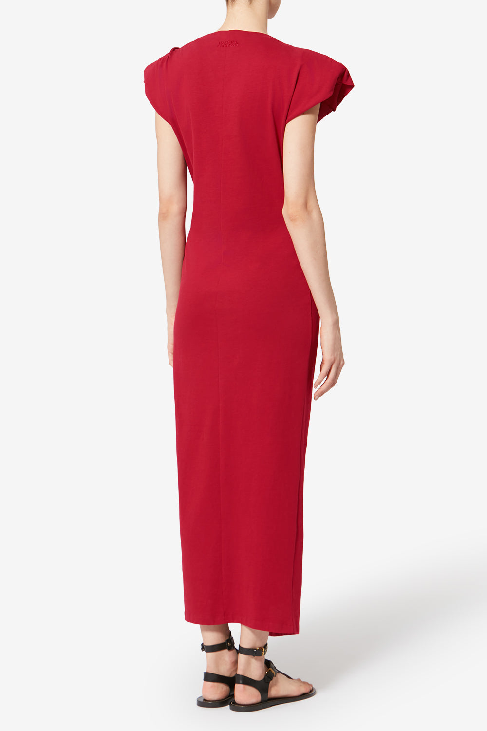 Nadela cotton jersey dress - Cherry - Woman - 5