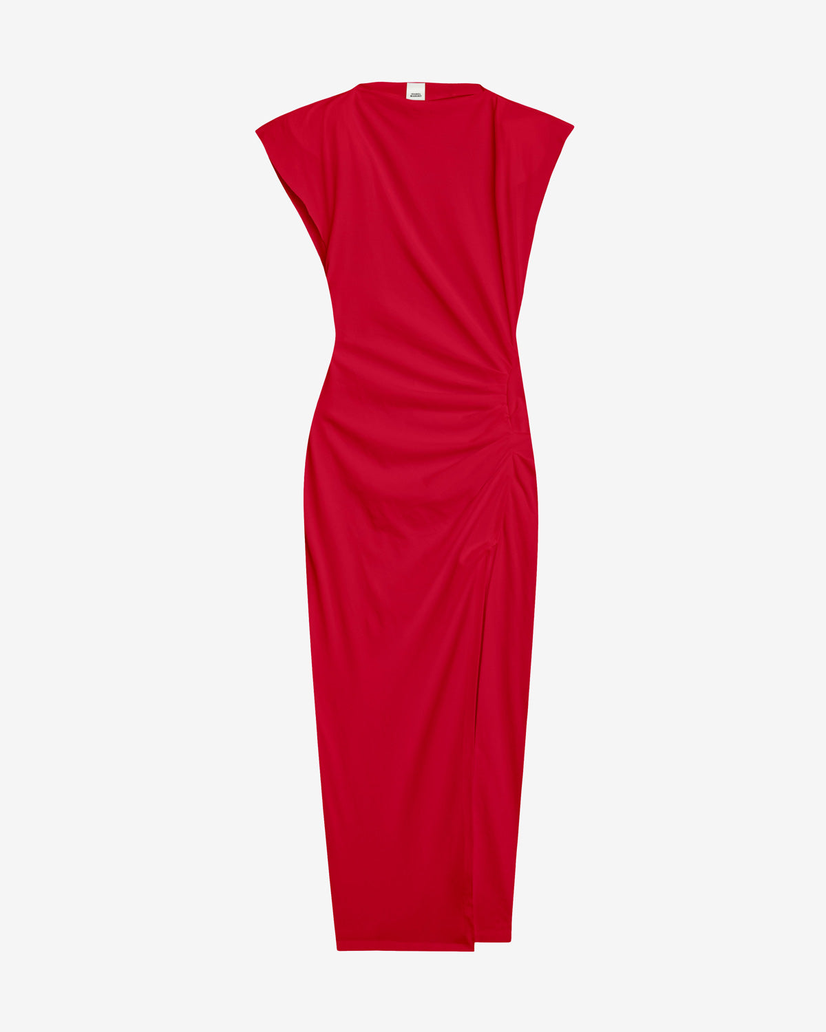 Nadela long jersey dress - Red - Woman - 4