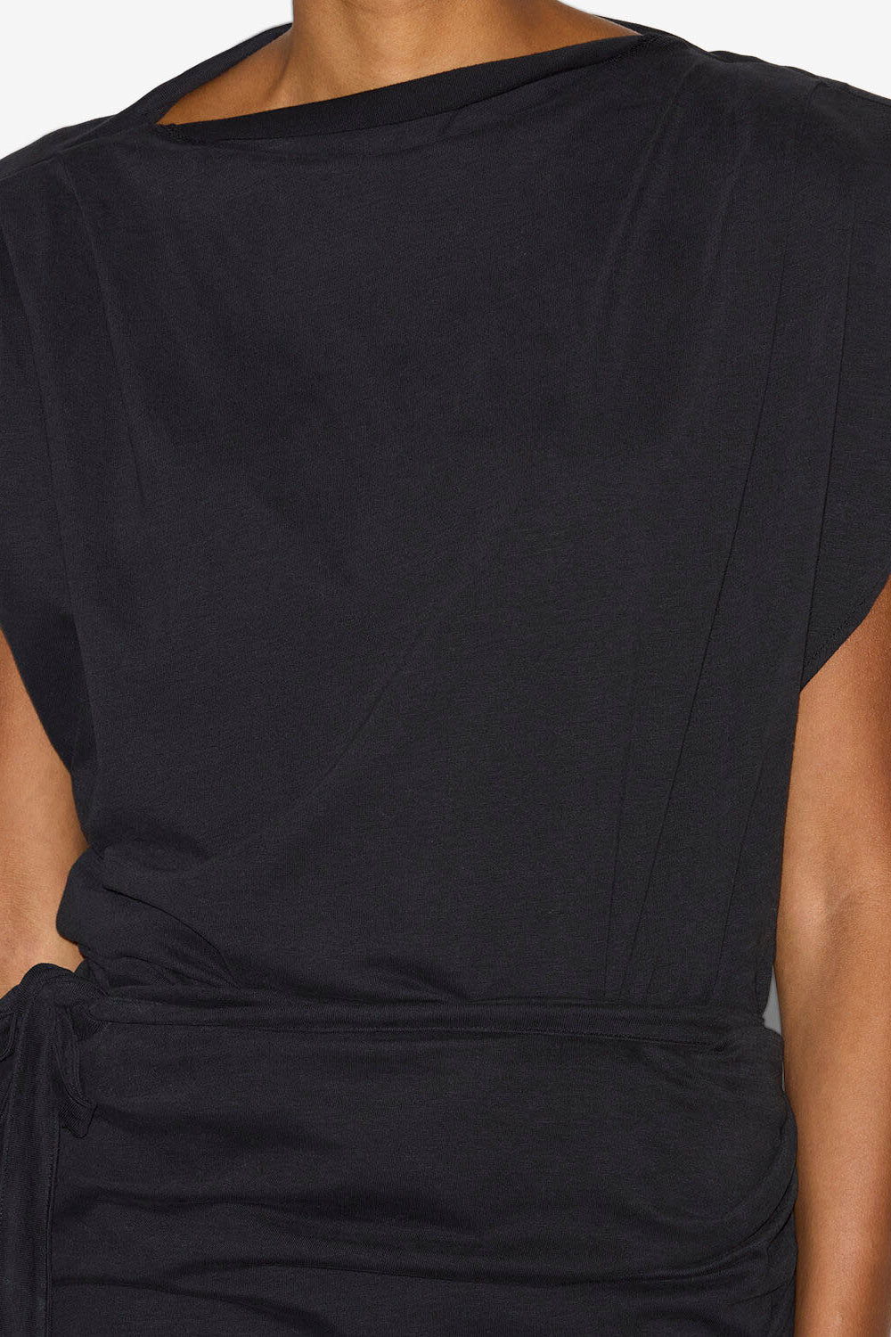 Marielle short jersey dress - Black - Woman - 3