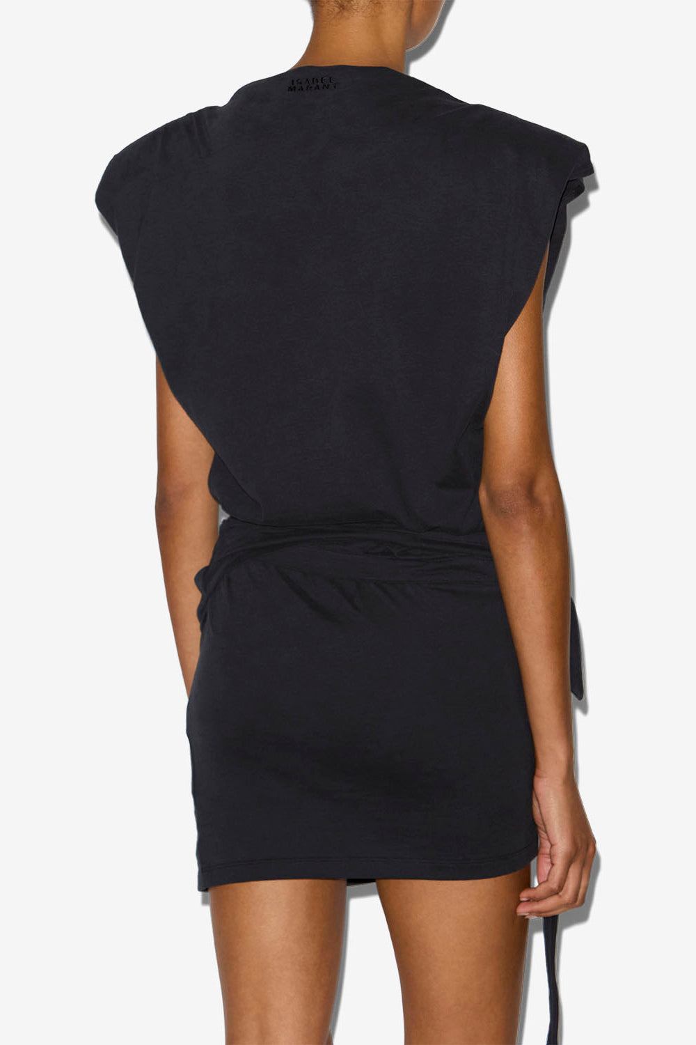 Marielle short jersey dress - Black - Woman - 5
