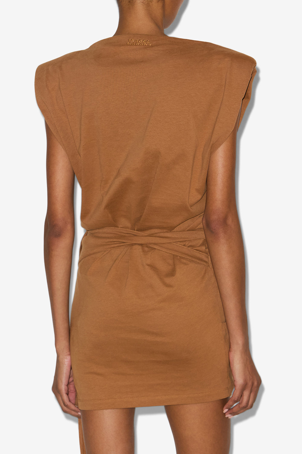 Marielle short jersey dress - Caramel - Woman - 4