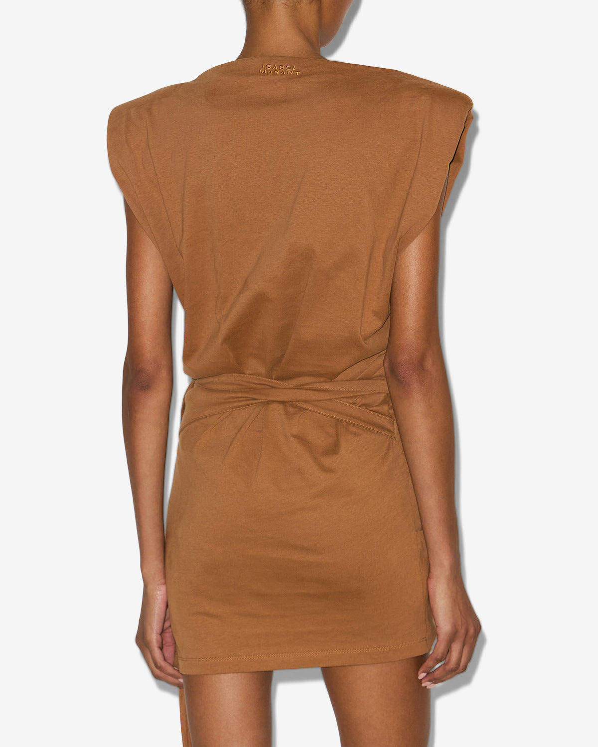 Marielle short jersey dress - Caramel - Woman - 4