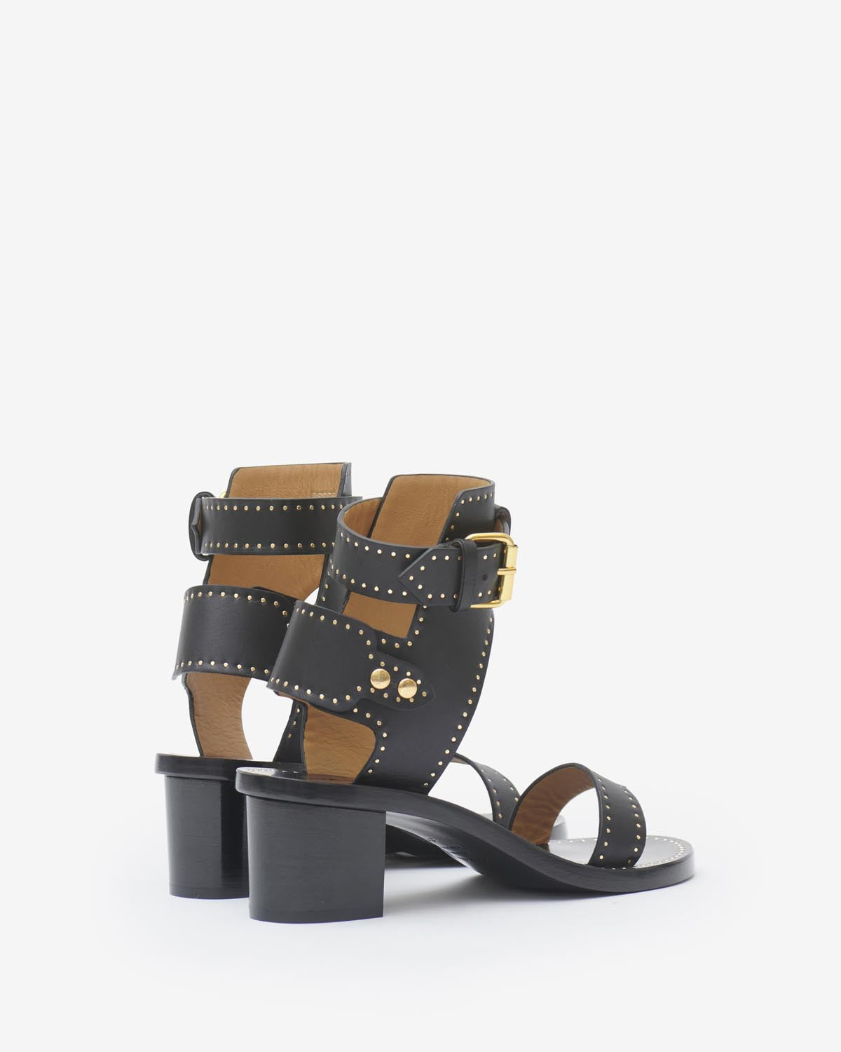 Sandals Jaeryn Woman black ISABEL MARANT Official online store