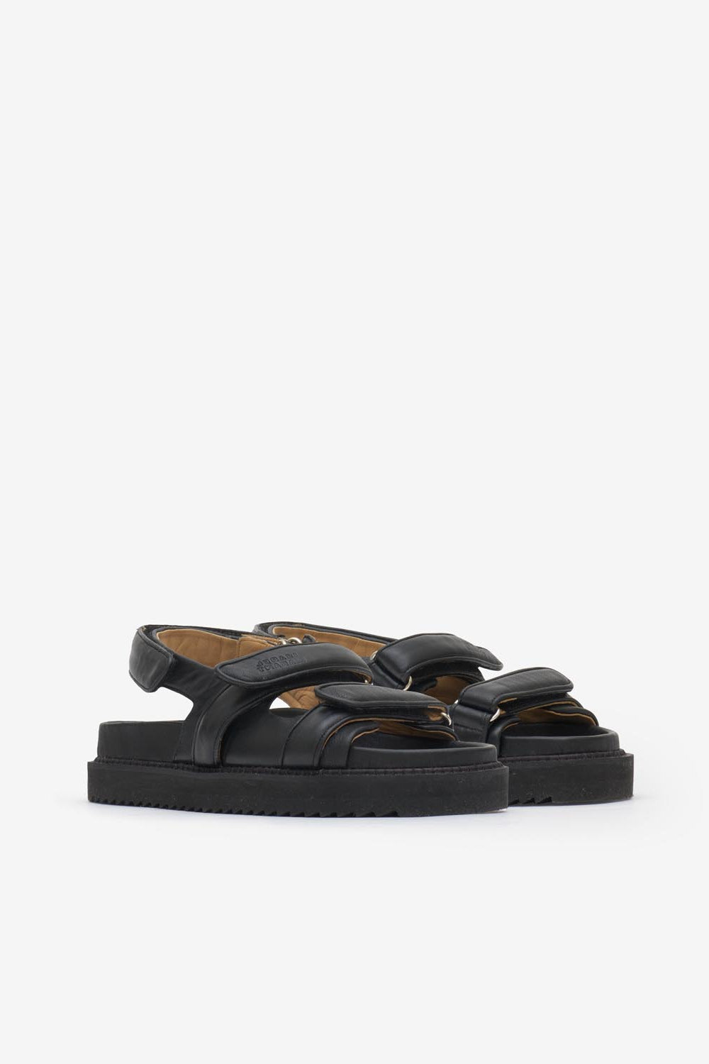 Sandales en toile madee - Noir - Woman - 3