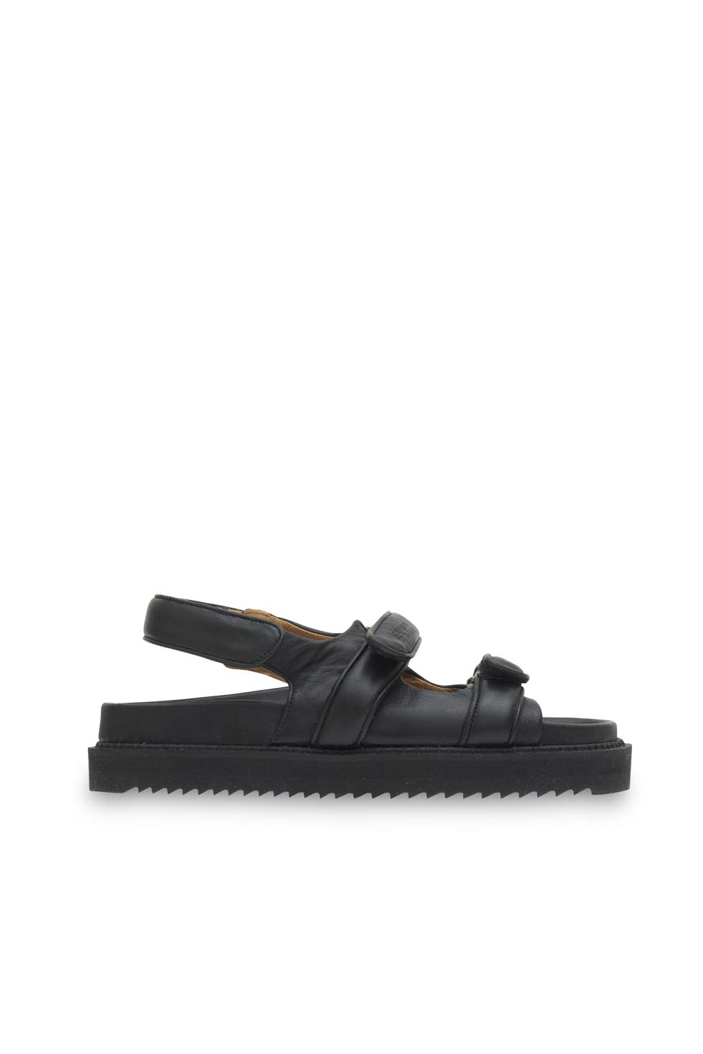 Sandales en toile madee - Noir - Woman - 1