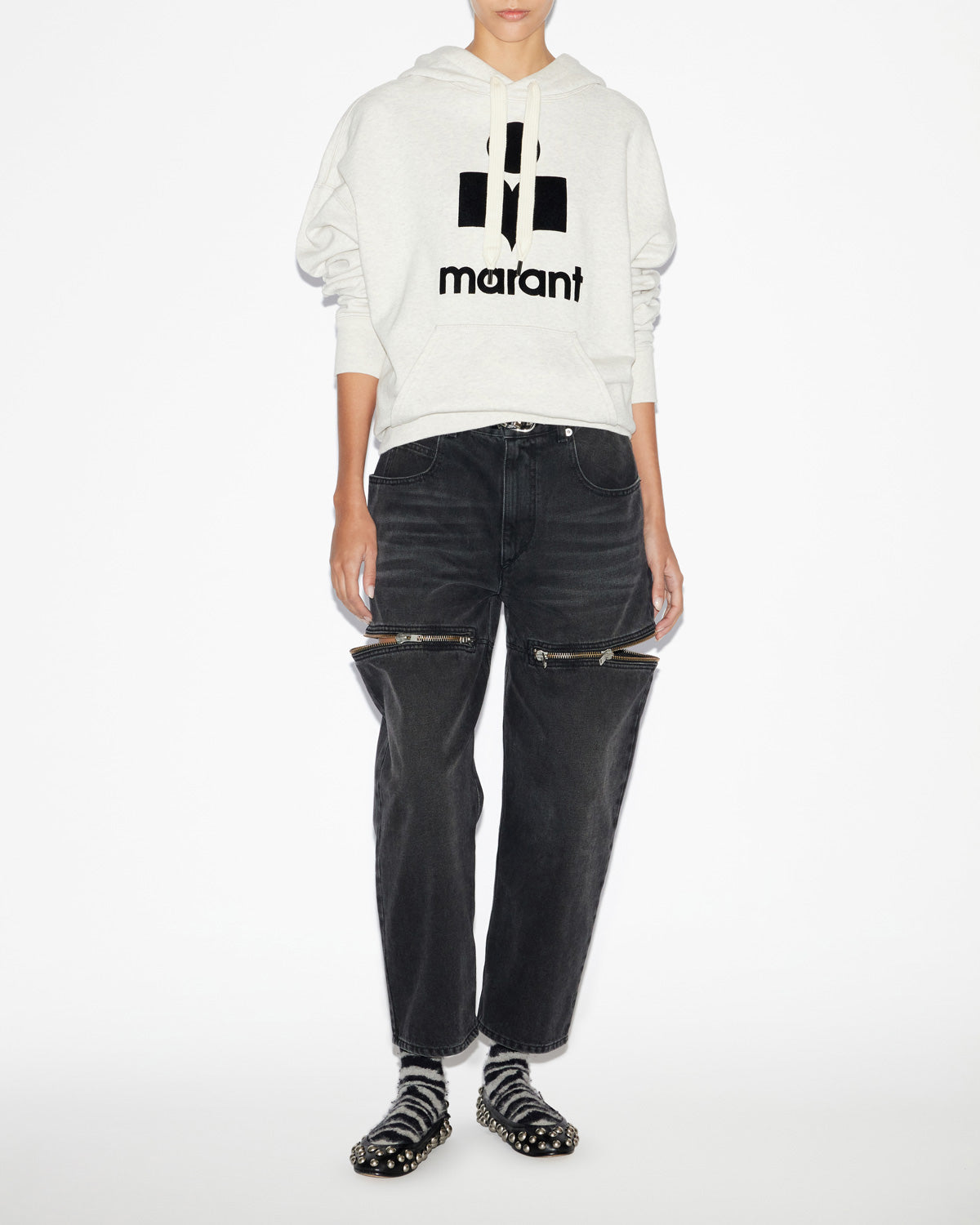 Sweatshirt mansel - Naturfarben - Woman - 1