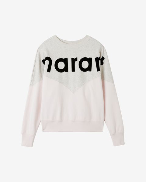 Zweifarbiges sweatshirt houston mit „marrant“-logo Woman Light pink 1