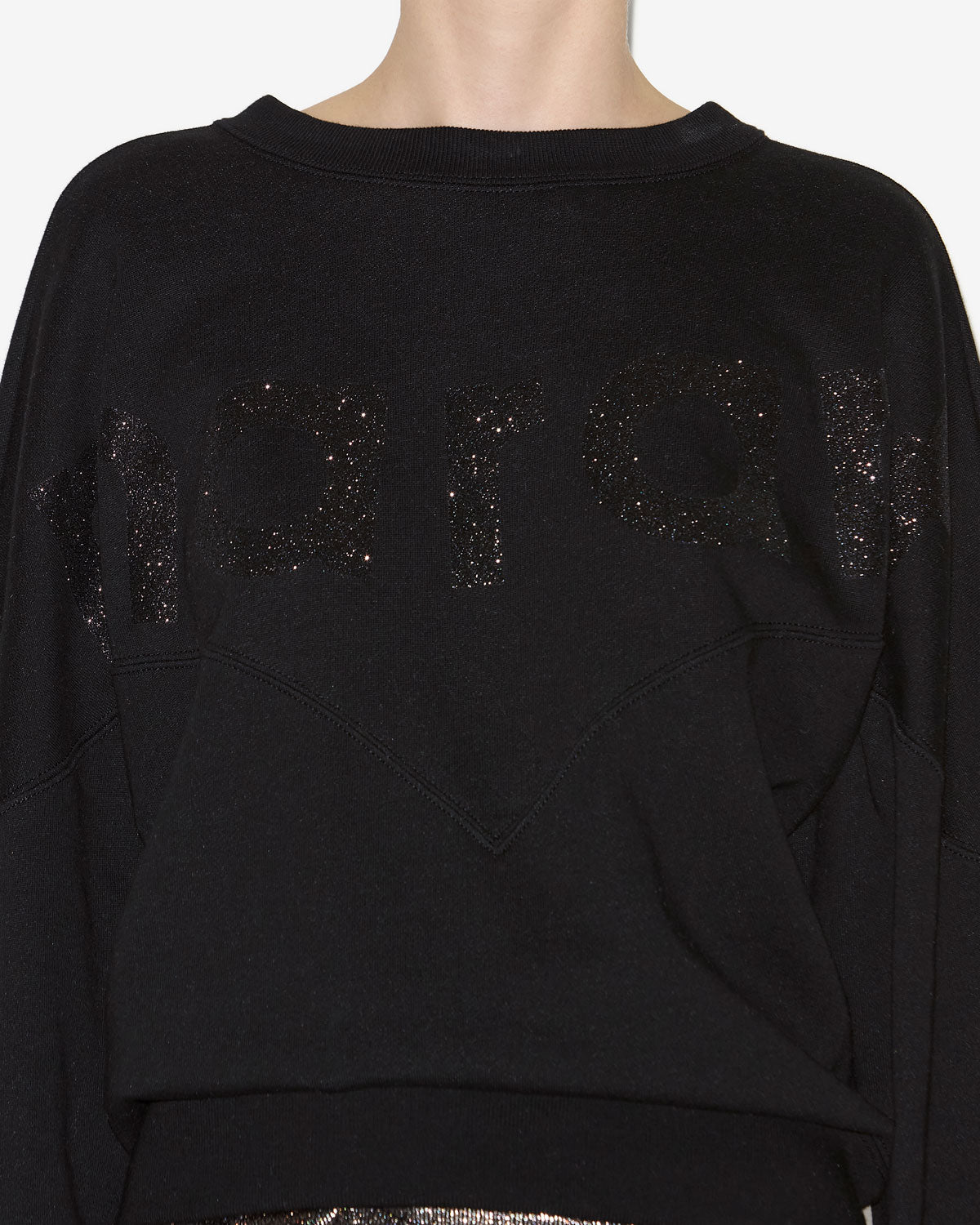 Houston sweatshirt Woman Black 5