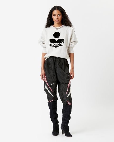 Mobyli logo sweatshirt Woman Ecru 4