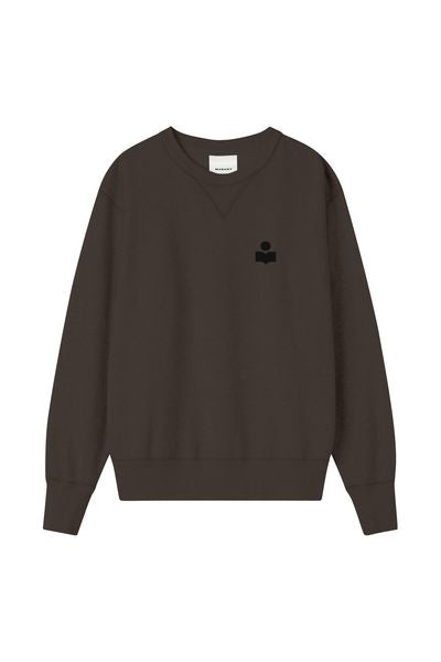 Mike ロゴ コットン スウェットシャツ - ウォッシュドブラック - Man - 1