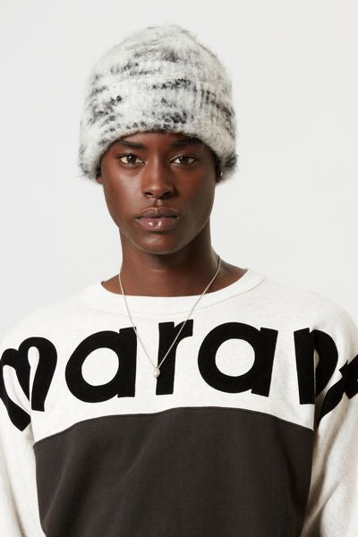 Howley "marant" バイカラー スウェットシャツ - ウォッシュドブラック - Man - 5