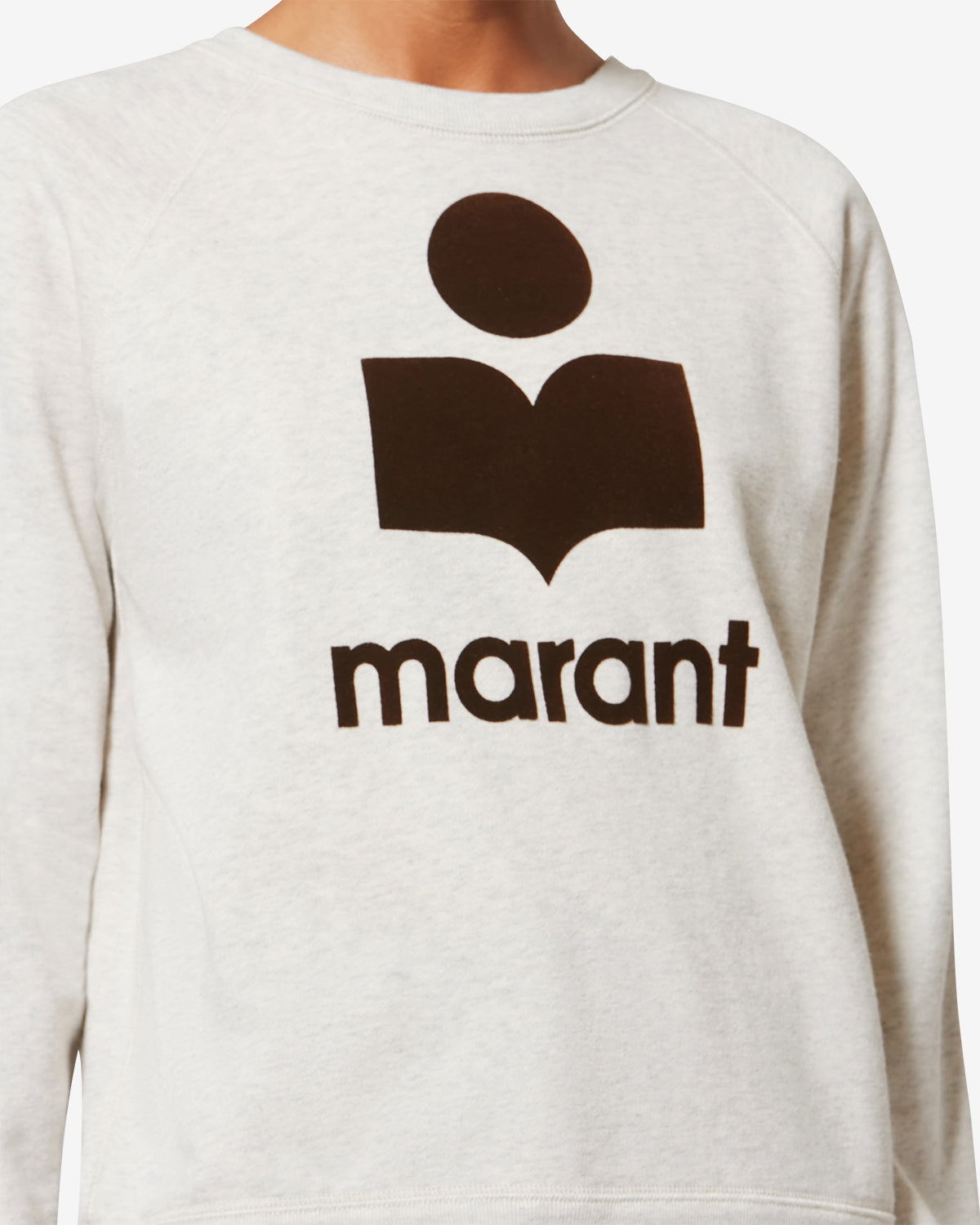 Felpa in cotone con logo millyny - Ecru-brown - Woman - 2