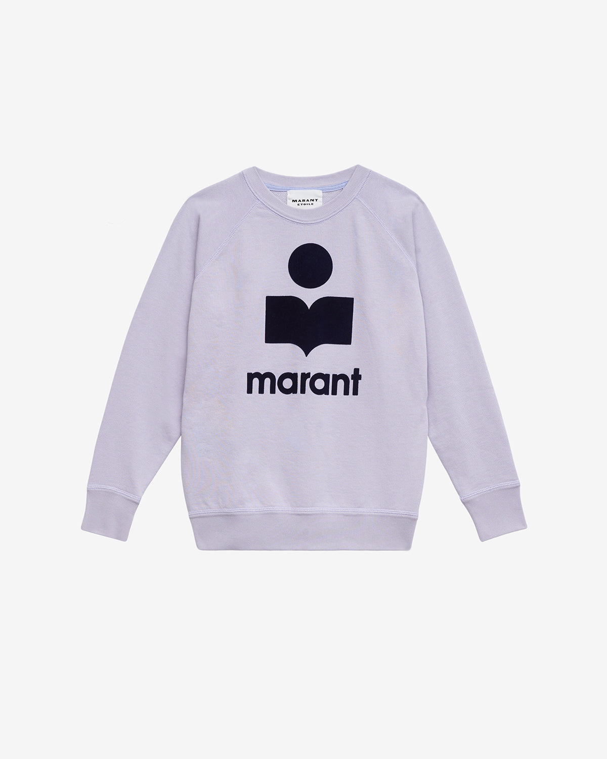 Sweatshirt millyny en coton à logo  - Lilac/dark navy - Woman - 5