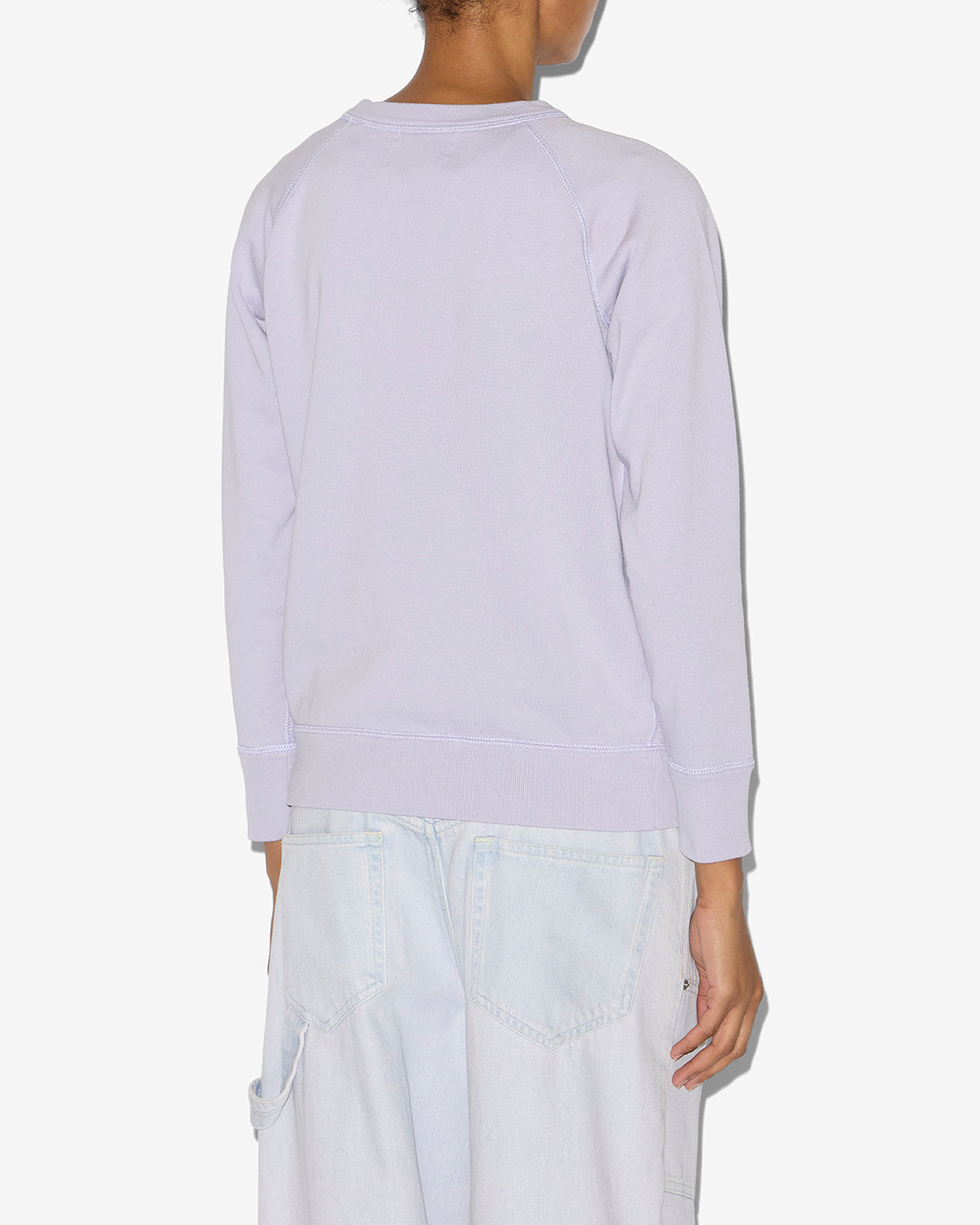 Sweatshirt millyny en coton à logo  - Lilac/dark navy - Woman - 4