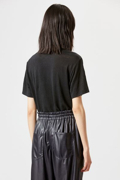 Zewel logo tee-shirt - Black - Woman - 5