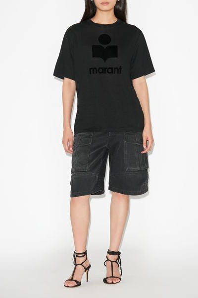 Zewel short-sleeve logo t-shirt - Black - Woman - 4