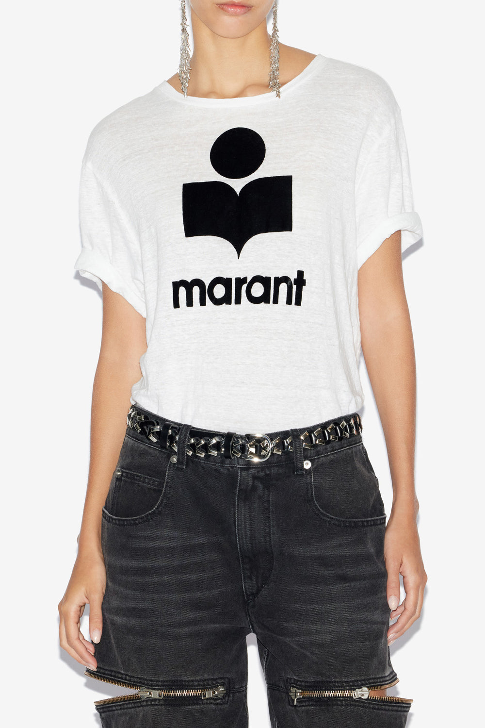 Zewel short-sleeve logo t-shirt - White - Woman - 8
