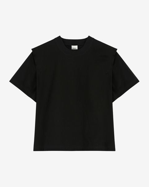 Camiseta de algodón zelitos Woman Negro 1