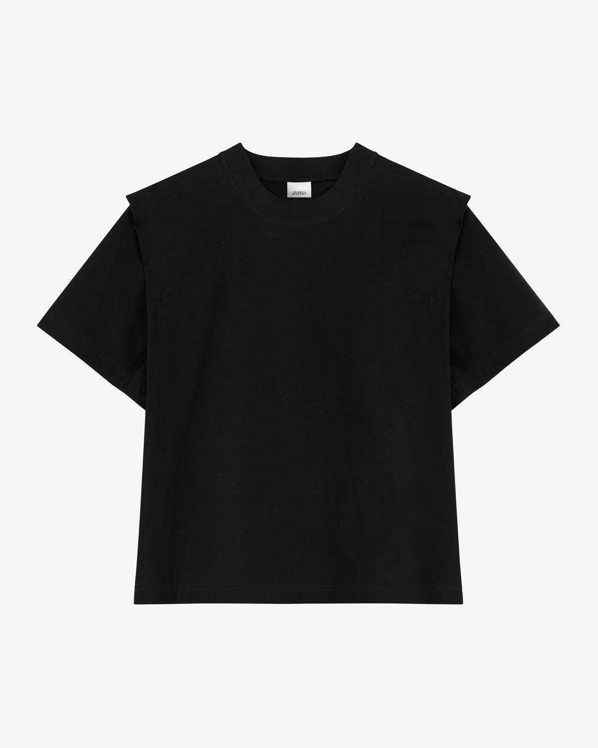 Camiseta de algodón zelitos Woman Negro 2