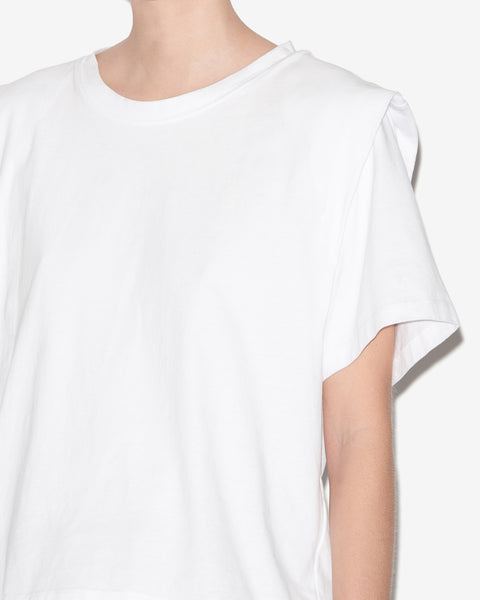 T-shirt zelitos aus baumwolle Woman Weiß 2