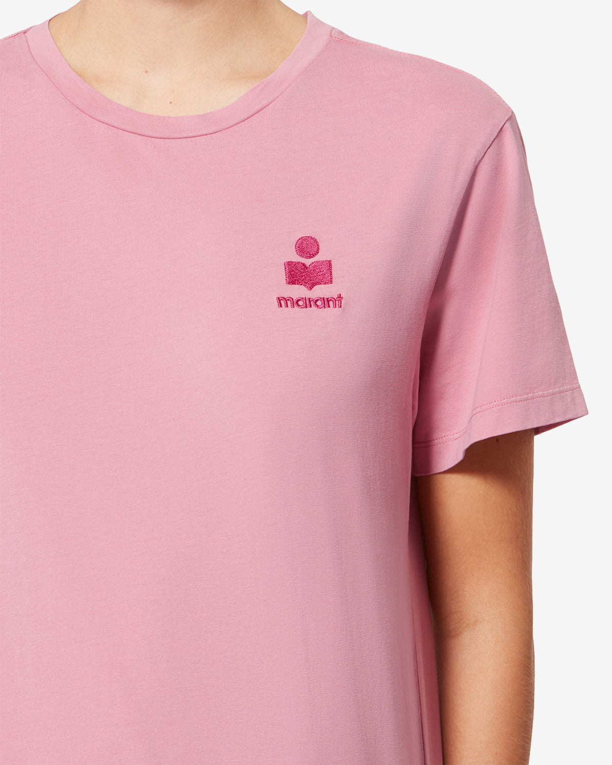 T-shirt in cotone a maniche corte aby - Bubblegum-granita - Woman - 2