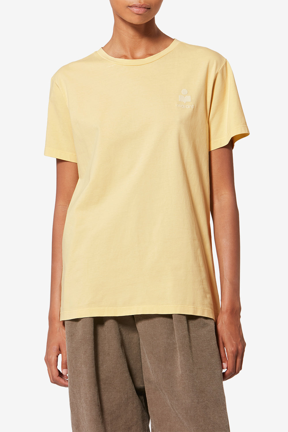 Aby コットン 半袖 tシャツ - Butter-ecru - Woman - 4