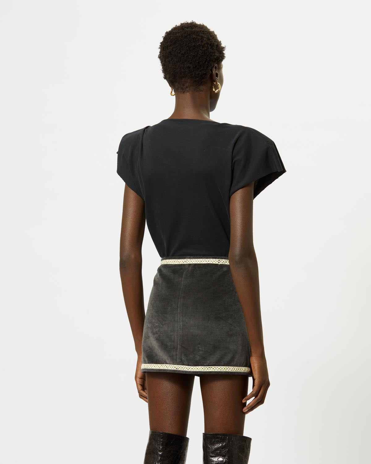 Sebani アシンメトリー 半袖tシャツ - 黒 - Woman - 8