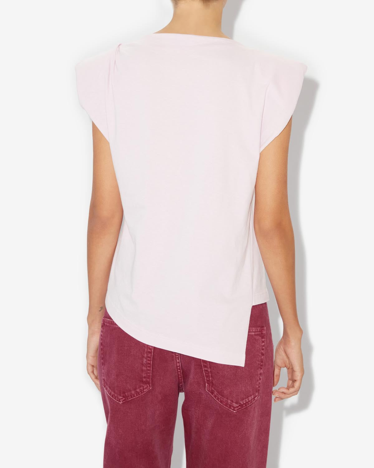 Sebani tee-shirt Woman Light pink 2