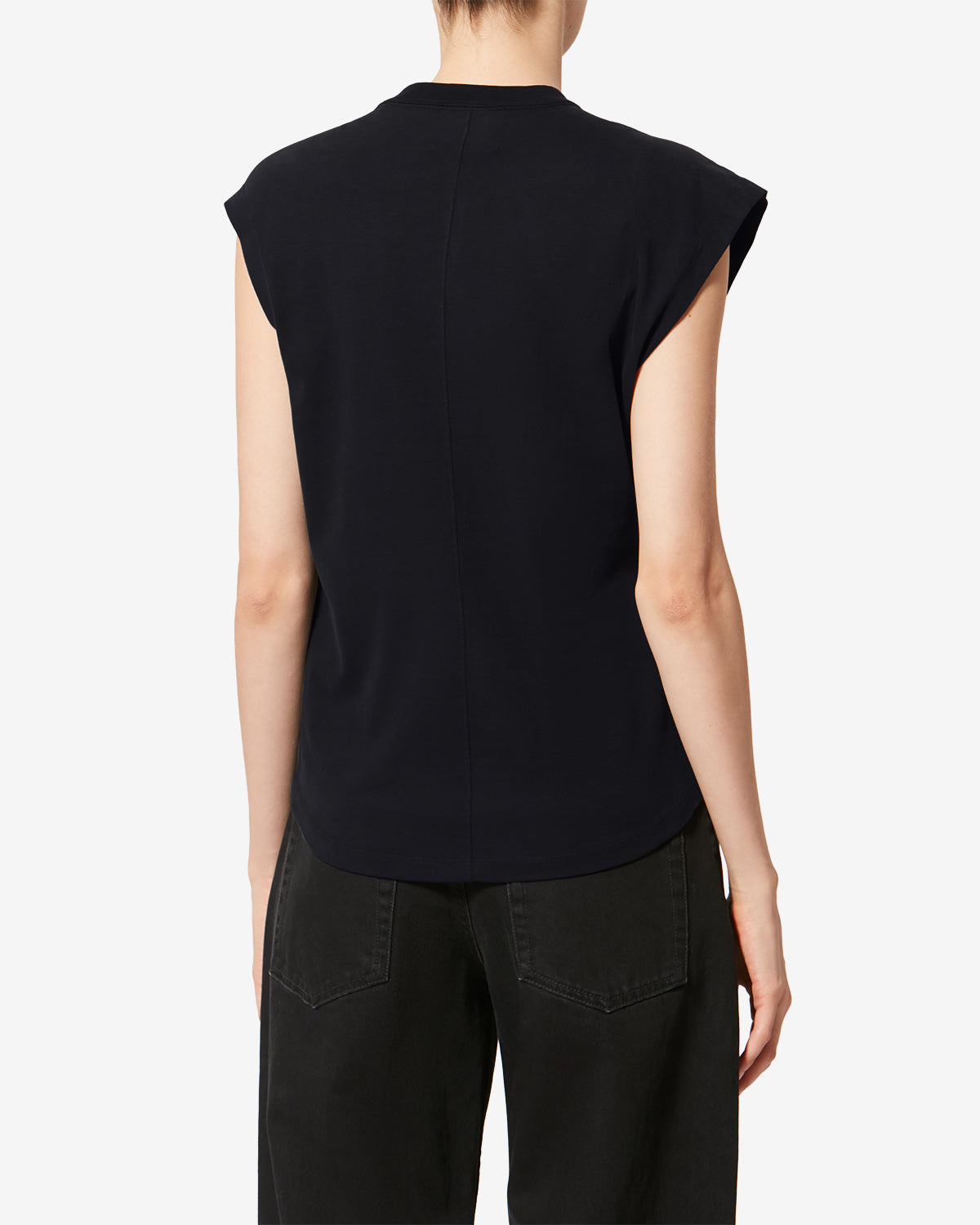 Nayda アシンメトリー 半袖tシャツ - 黒 - Woman - 8