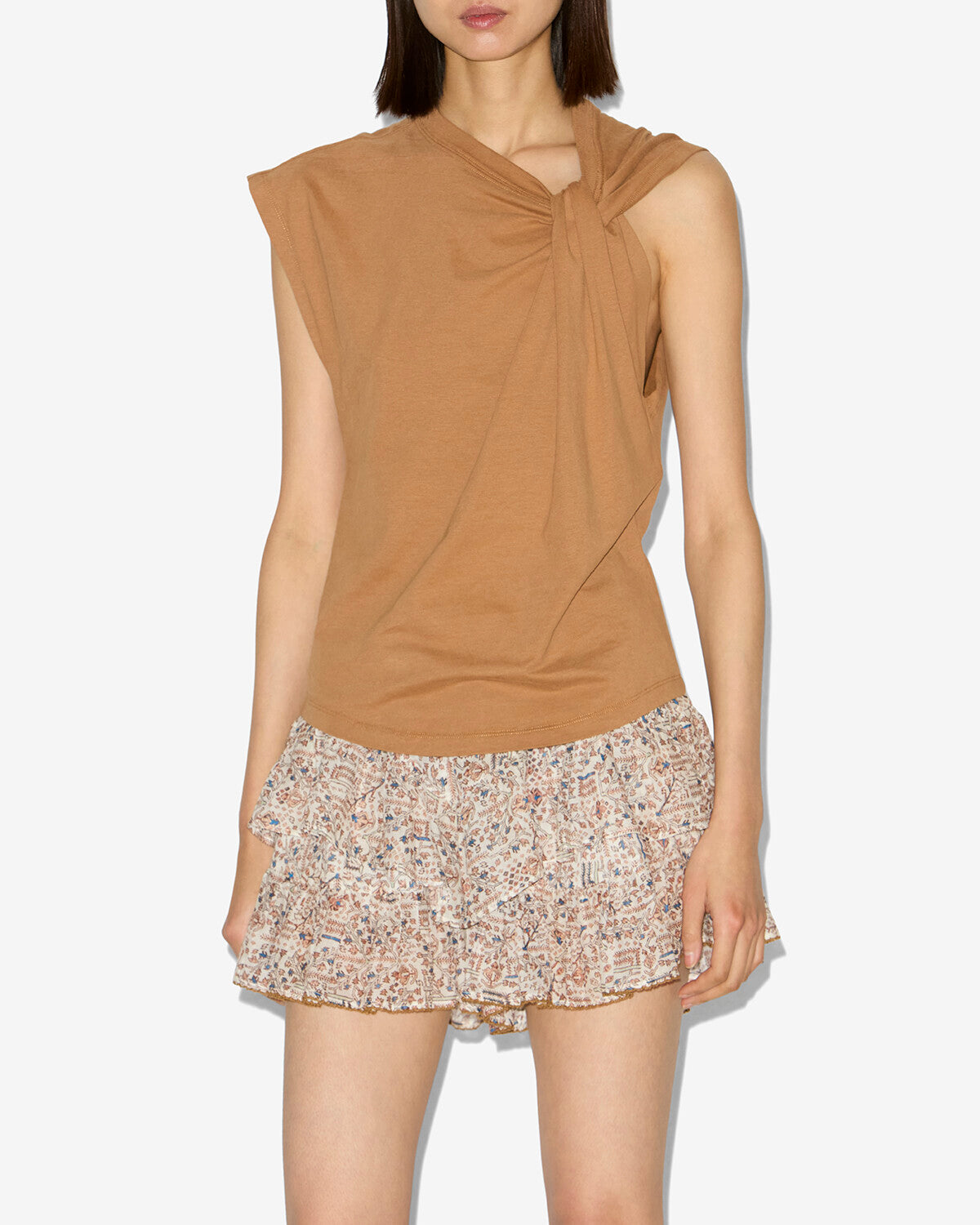 Nayda tシャツ Woman Caramel 4