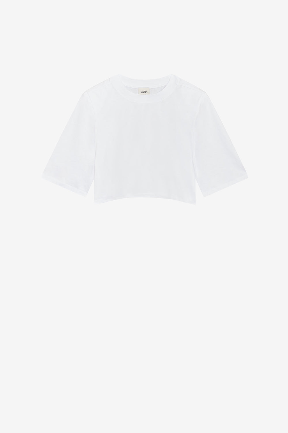 Zaely コットン ショート丈tシャツ - 白 - Woman - 1