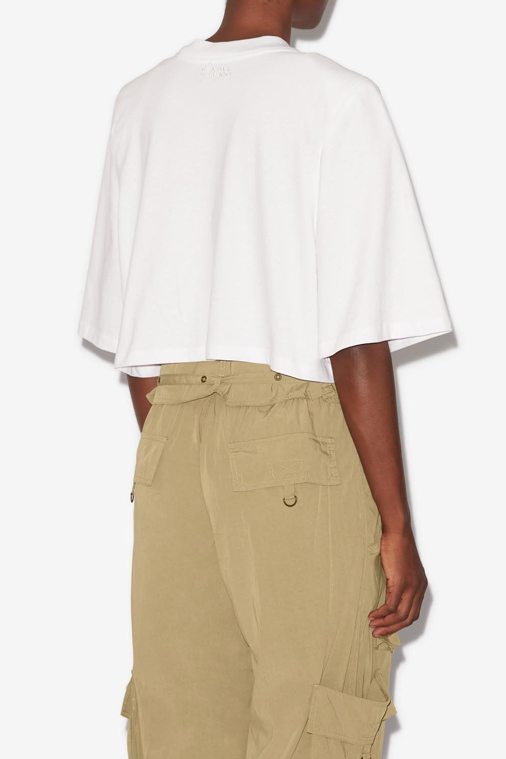 Zaely コットン ショート丈tシャツ - 白 - Woman - 9