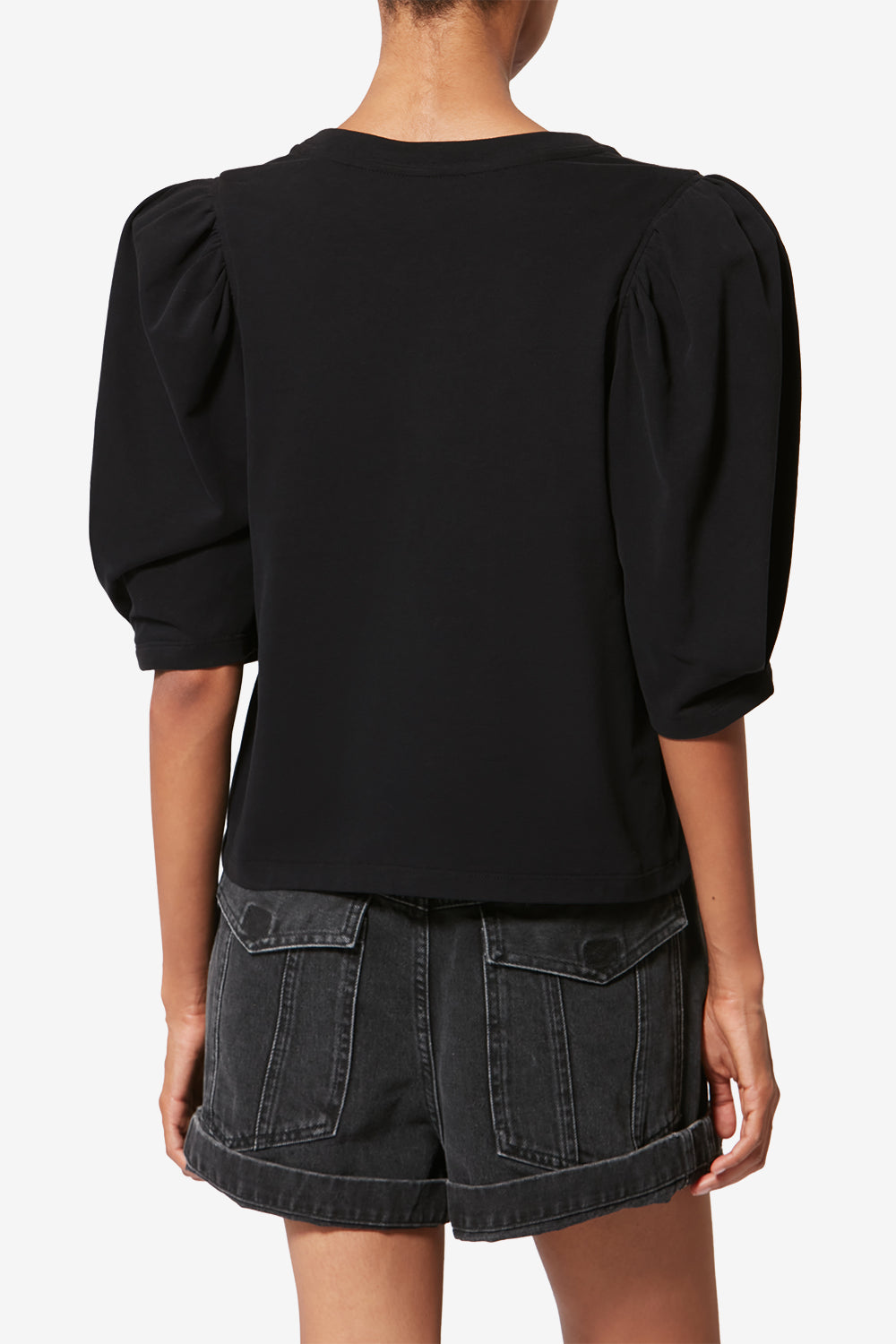 Maeliss organic cotton t-shirt - Black - Woman - 5