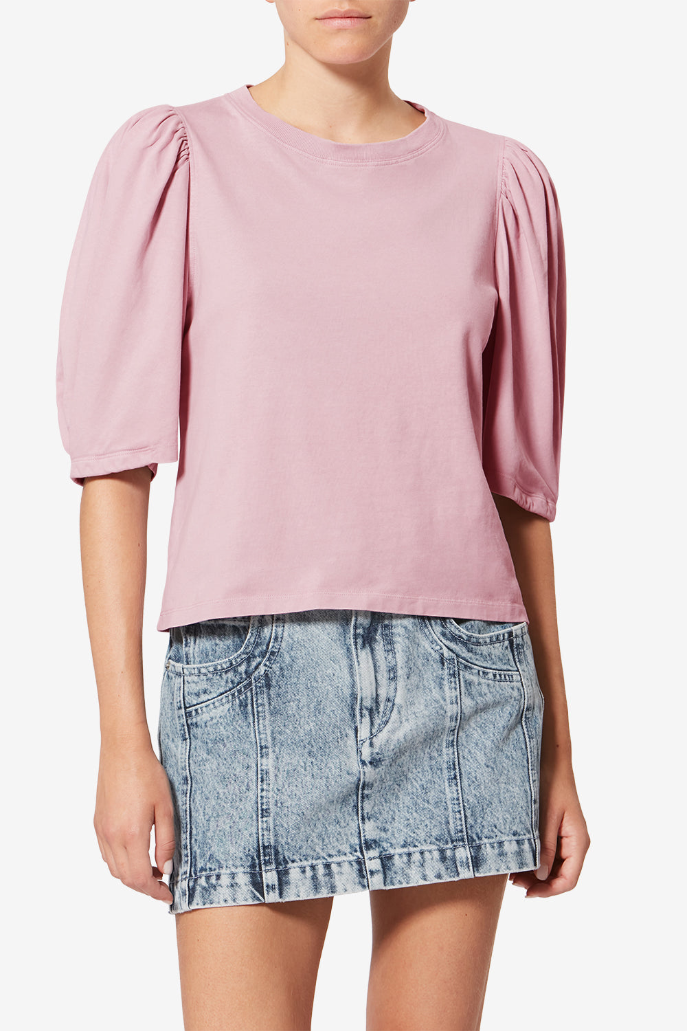 T-shirt maeliss in cotone biologico - Pale pink - Woman - 4