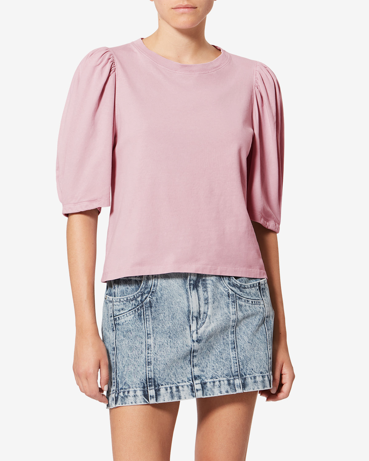 T-shirt maeliss en coton organique - Rose pâle - Woman - 3