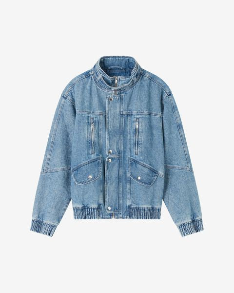 Jakito denim jacket Man Azzurro 1